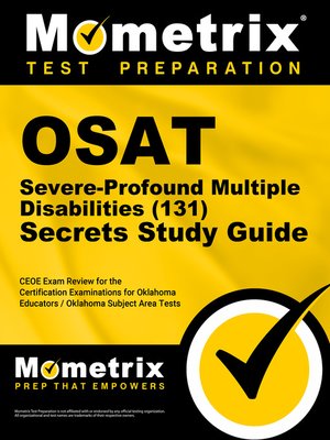 cover image of OSAT Severe-Profound/Multiple Disabilities (131) Secrets Study Guide